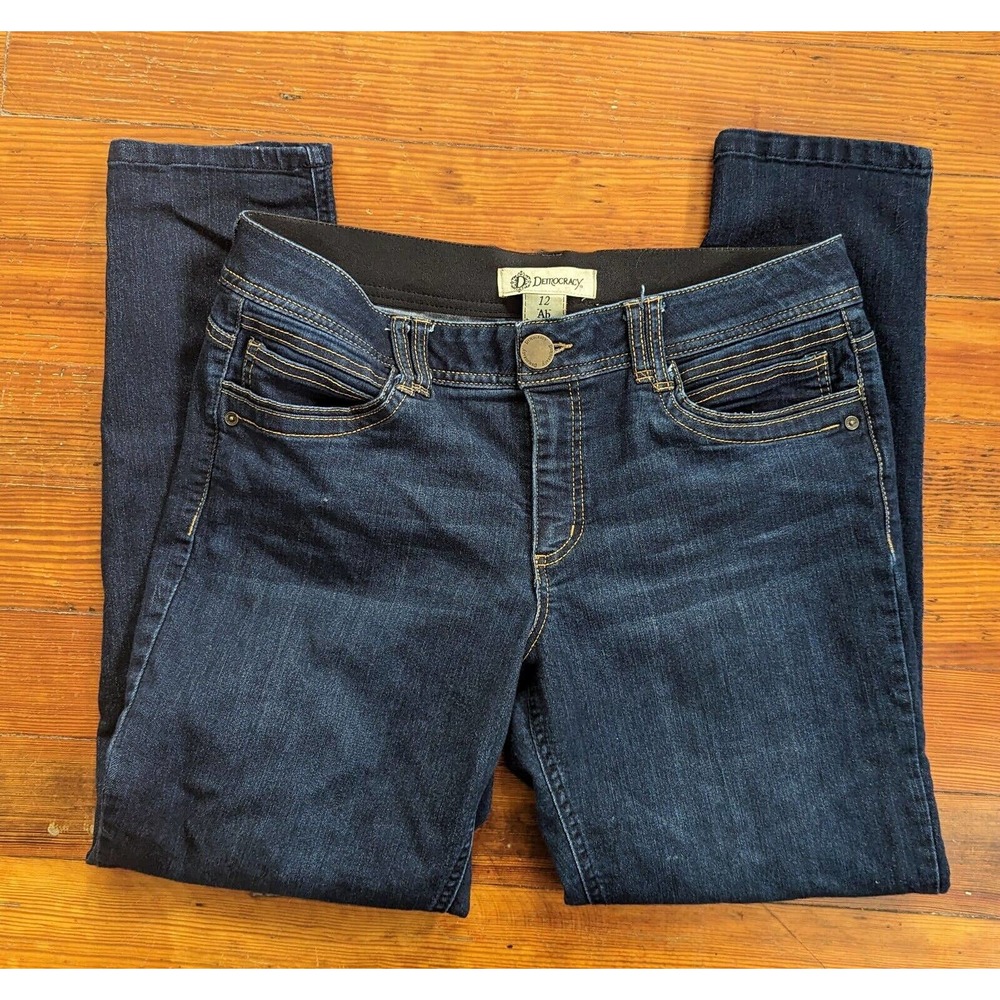 Democracy Ab Technology Straight Ankle Stretch Jeans 12